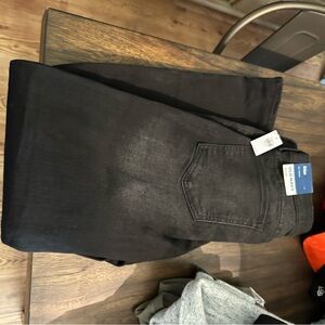 Old Navy Men’s Black Slim Straight Jeans 360° stretch